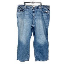 Universal Thread Women's Mid Rise 90's Baggy Jeans Blue Wash Size 26