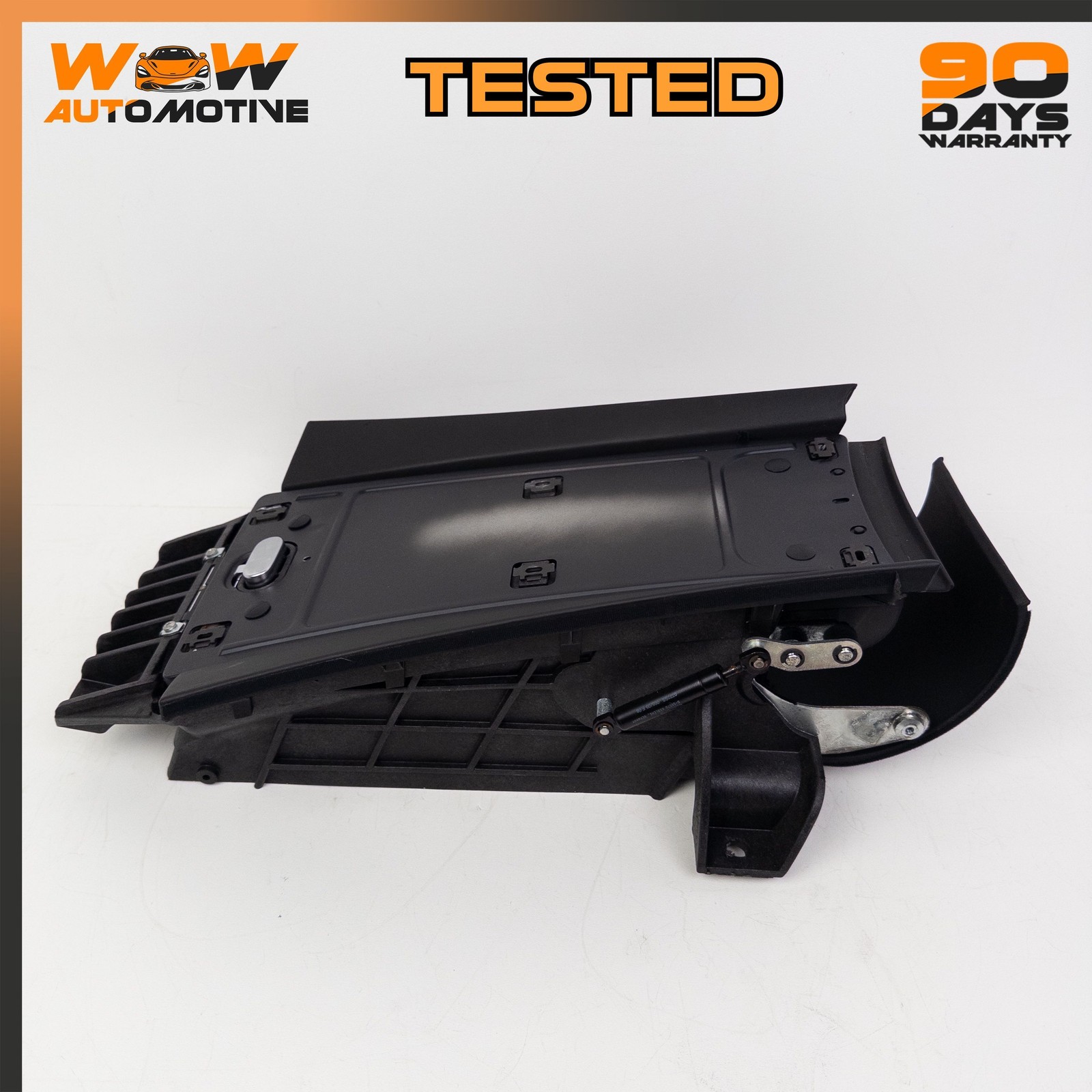 04-10 BENTLEY CONTINENTAL GT COUPE REAR CENTER CONSOLE ARMREST HOUSING OEM
