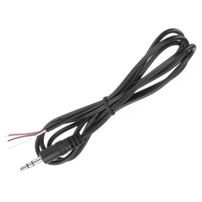 MECCANIXITY 3.5mm Male Jack to Bare Wire Open End Replacement TRS 3 Pole 1m 