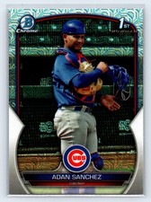 2023 Bowman Chome Prospects Adan Sanchez 1st Mojo Refractor #BCP-219