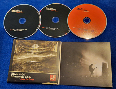 2 CDs + DVD Black Rebel Motorcycle Club - Live in Paris 