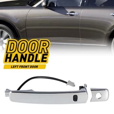 For 03-07 Nissan Murano Front Driver Left Door Handle Chrome W/ Smart Entry