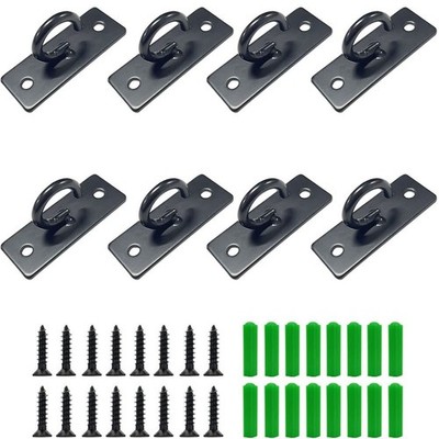 8 Pcs Resistance Bands Wall Anchor,Ceiling Mount Anchor Wall Mount Anchors for R