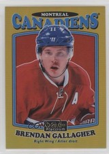 2016 O-Pee-Chee Platinum Retro Gold Rainbow 96/149 Brendan Gallagher #R-44 fr5