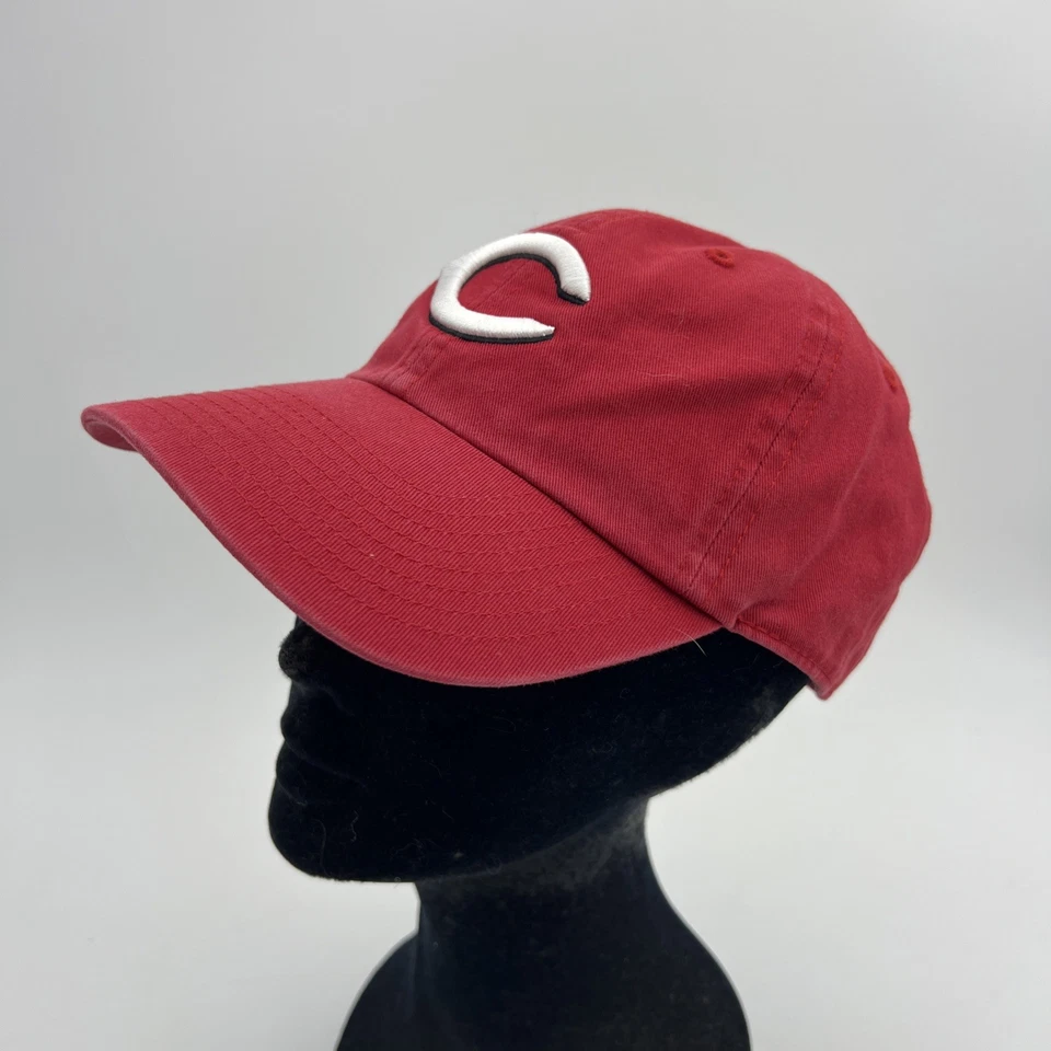 Cincinnati Reds Twins Enterprise Inc. Strapback Hat Cap Men MLB Red - Image 3 of 4