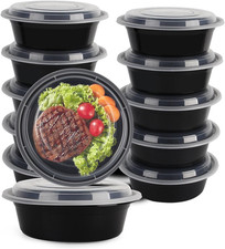 Meal Prep Containers with Lids - 10Pack 32Oz Meal Prep Bowls, Disposable