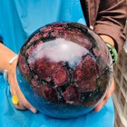 14.82LB Natural Firework Stone Quartz Sphere Crystal Ball Healing Decorati 4983 — photo 4
