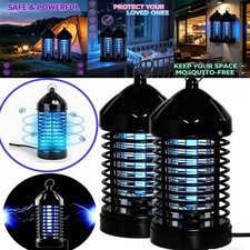 2PCS Bug Zapper Electric Insect Killer Mosquito Fly Pest Trap UV LED Indoor Lamp