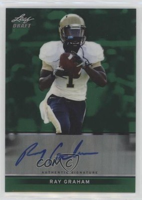 2013 Leaf Metal Draft Green Prismatic 1/10 Ray Graham #BA-RG1 Rookie Auto RC ni4