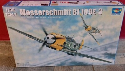 Trumpeter 02288 Messerschmitt Bf 109E-3 1/32 neuwertig!! 