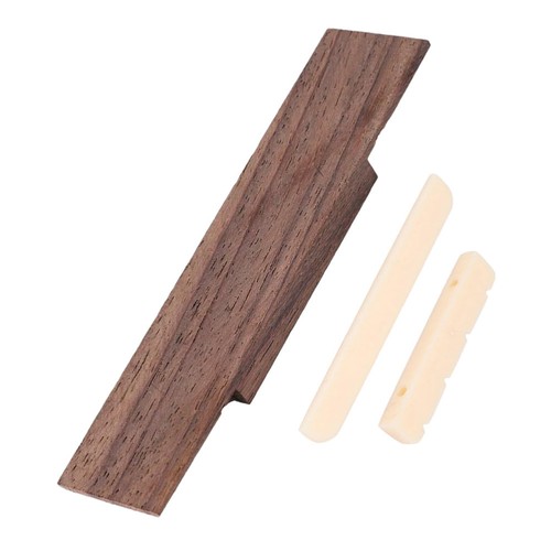 1 Set Ponte Ukulele Legno Ricambio Dado Sella Ponte Legno Ukulele Ricambi - Foto 6 di 12