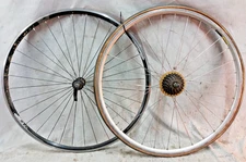 Mavic/Alexrims 700c Road Bike WheelSet Shimano FH-A410 Hyperglide 130/100 22/32S