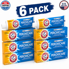 ARM HAMMER Peroxicare Toothpaste, TWIN PACK Contains Two 6Oz Tubes Clean