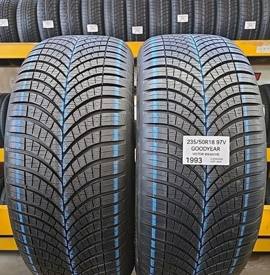 GEBRAUCHT: 2 4 JAHRESZEITEN REIFEN 235/50R18 97V GOODYEAR VECTOR 4SEASONS M+S...