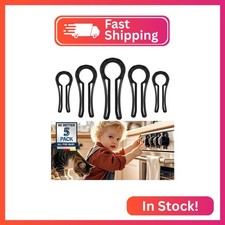 MCOTOP Gas Stove Knob Locks, Stove Knob Safety Covers for Child, Prevent Kids Pe