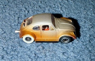 Tyco Pro Silver Fogged Volkswagen Drag Bus Slot Car