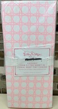 Pottery Barn Kids Lilly Pulitzer Fitted Crib Sheet in Coral Reef Tint Caning New