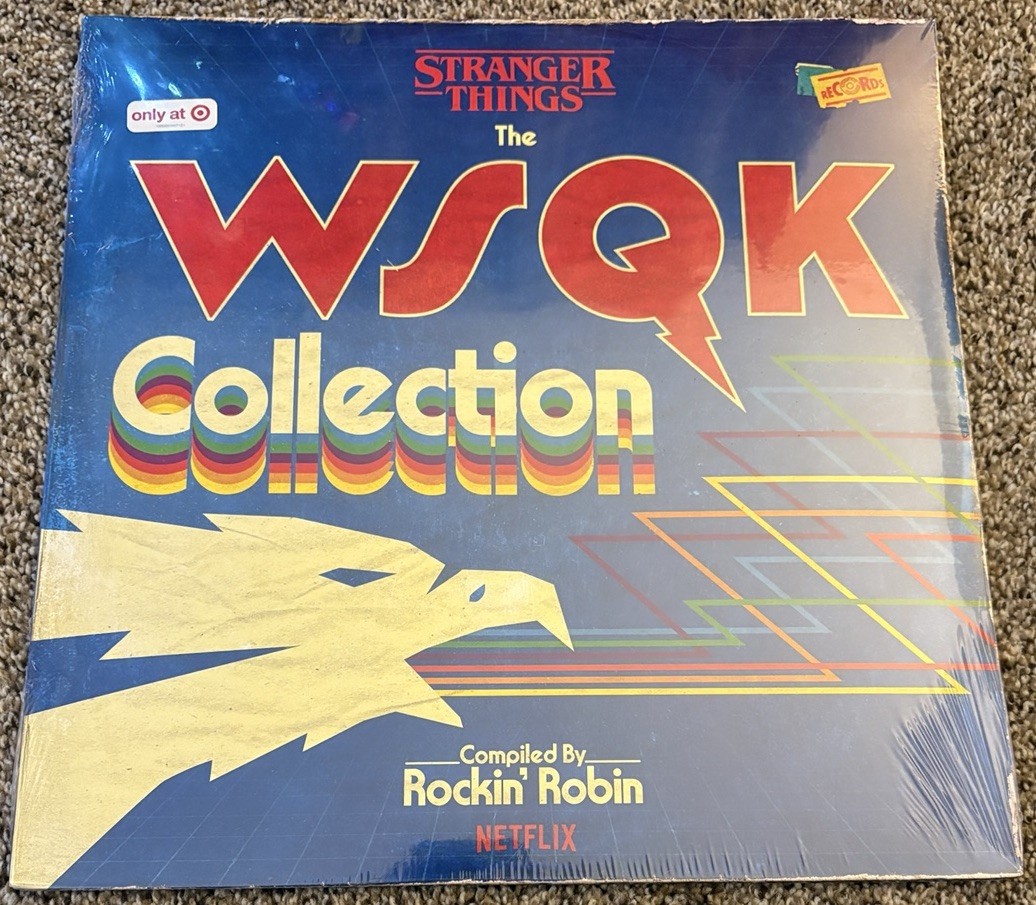 The WSQK Collection Vinyl LP Tiffany Clash Queen Netflix Rock