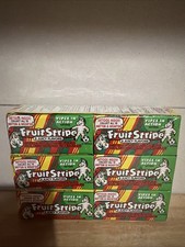 Fruit Stripe Chewing Gum 12 Packs 1 Box Tattoos Discontinued Collectible Rare