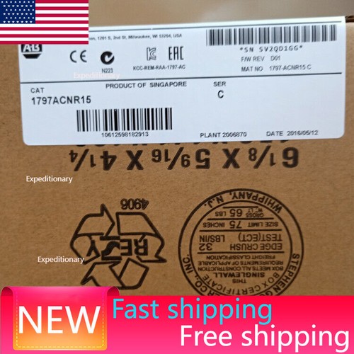 Genuine Allen-Bradley 1797-ACNR15 Redundant Media Adapter US Free Tax