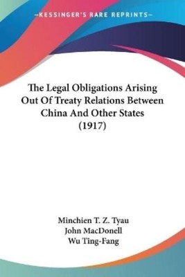 Minchien T Z Ty The Legal Obligations Arising Out Of T (Taschenbuch ...