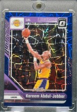 KAREEM ABDUL-JABBAR RARE LASER REFRACTOR PRIZM INVESTMENT CARD LAKERS MINT