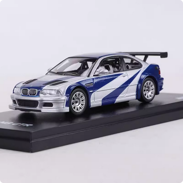 AR BOX 1:64 BMW BMW M3 GTR Need for Speed Assembly Alloy Car Model