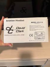 David Clark H10-13 S Aviation Headset (Barely Used)