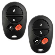 2 For 2004 2005 2006 2007 2008 2009 Toyota Sienna Keyless Remote Car Key Fob