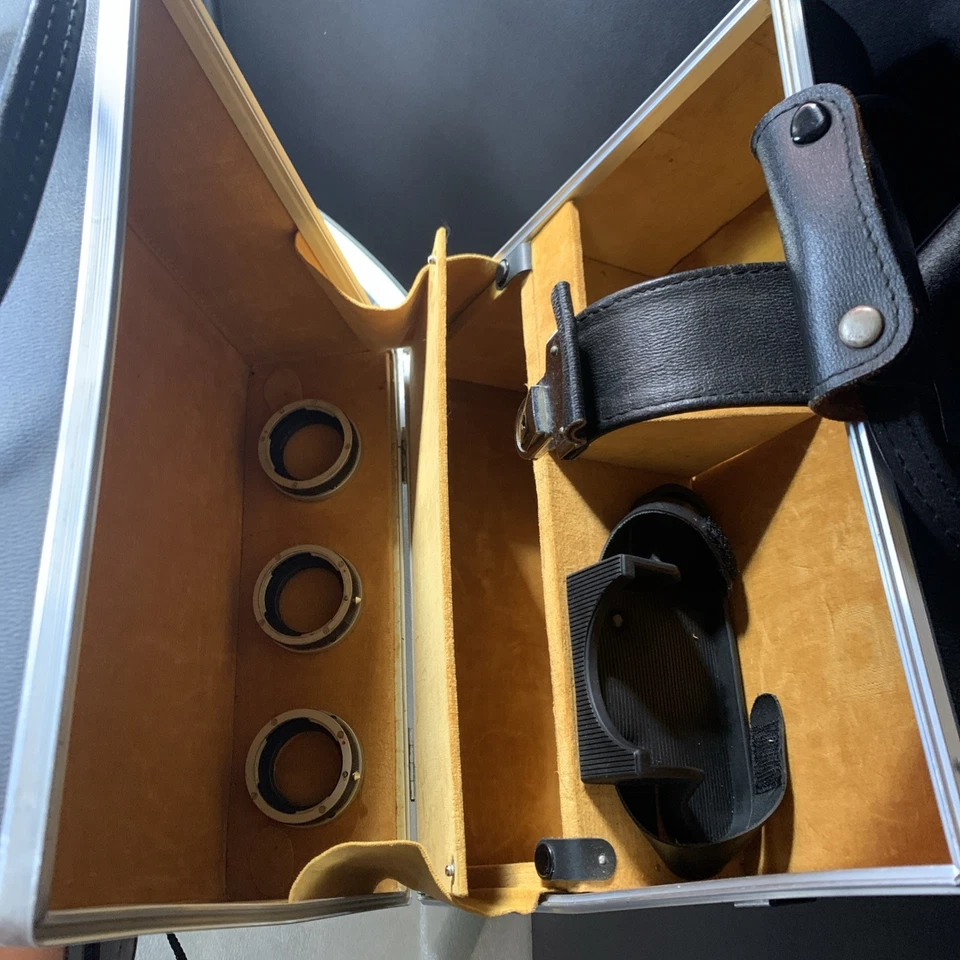 VTG Lot Japan K I & Co Hard Camera Case Contents Multiple Nikon Spiratone Lenses - Image 4 of 4