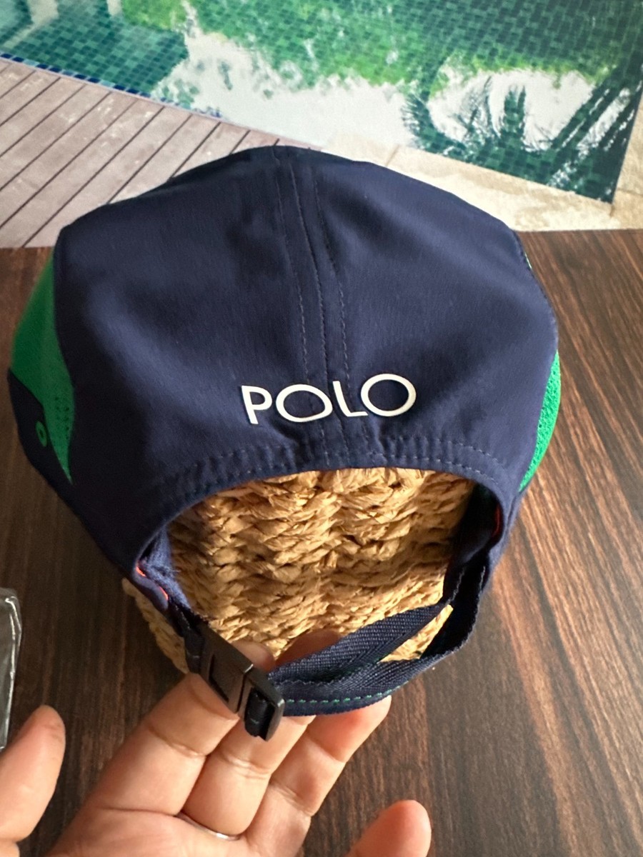 POLO Ralph Lauren US OPEN Tennis Hat Big Pony Adjustable Strap