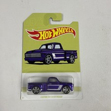 HOT WHEELS MINT ON CARD WALMART EXCLUSIVE CUSTOM 1969 CHEVY PICK UP