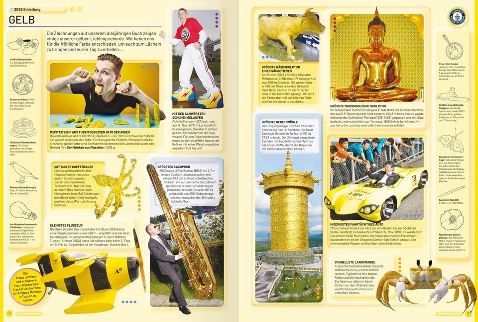 GUINNESS WORLD RECORDS 2026 | Das Guinness Buch der Rekorde (deutsche Ausgabe) - Bild 3 von 4