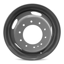 New Wheel For 2005-2026 Dodge Ram 4500 19.5 Inch Powder-coated Gray Steel Rim New Wheel For 2005-2026 Dodge Ram 4500 19.5 Inch Powder-coated Gray Steel Rim