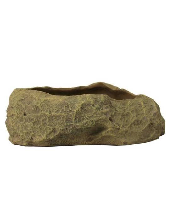 Bassin profond roche Reptiles Planet Repti Dish Deep XXL stable et anti-renversement