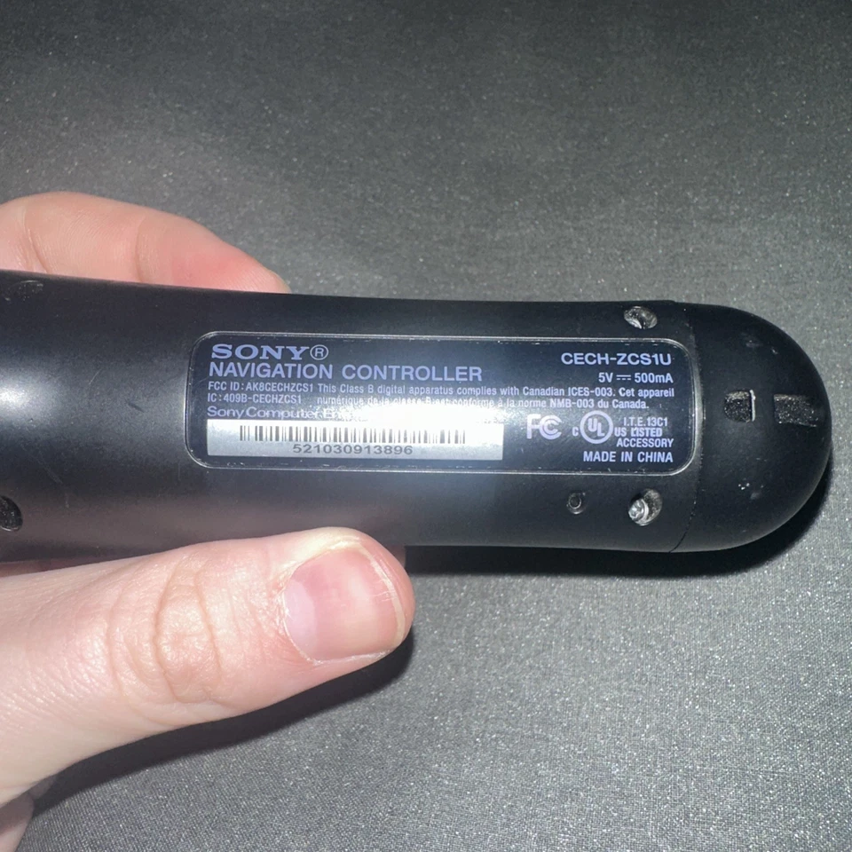 Sony PlayStation 3 PS3 Move Navigation Controller CECH-ZCS1U - Image 3 of 4