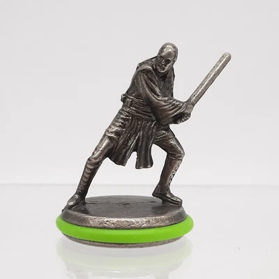 Star Wars Phantom Menace EP1 Monopoly Qui-Gon Jinn 3D Game Piece Figure VTG 1999 - Photo 1/3