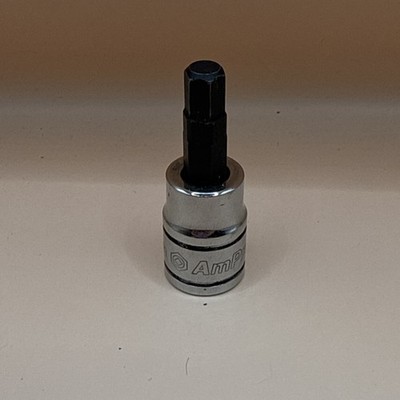 AmPro CR-V - 3/8'' Drive 7mm Hex Socket Single