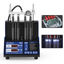 V309 GDI TFSI Fuel Injector Tester & Cleaner Nozzles Ultrasonic Cleaning Machine