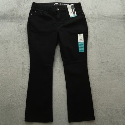Riders By: Lee Jeans Women's 14P Black  Mid-Rise Bootcut Denim 29''  Inseam NWT