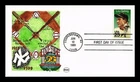 DR JIM STAMPS US COVER LOU GEHRIG BASEBALL FDC HAND PAINTED ANTON LOPEZ RSK