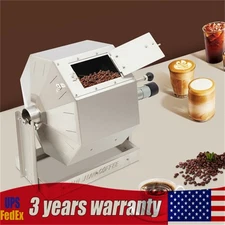 Coffee Bean Roaster W/ Speed Controller Corded Automatic Coffee Roaster Machine