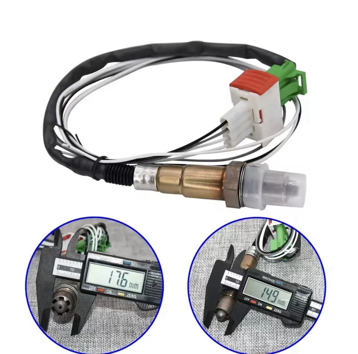 - Senza marca/Generico - - Misuratore di Rapporto Carburante Aria 2in1 Sensore Ossigeno Sonda Lambda O2 - Miniatura 5