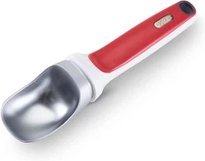 Zyliss Right Scoop Ice Cream Scoop - Ergonomic, Dishwasher-Safe Ice Cream Scoope