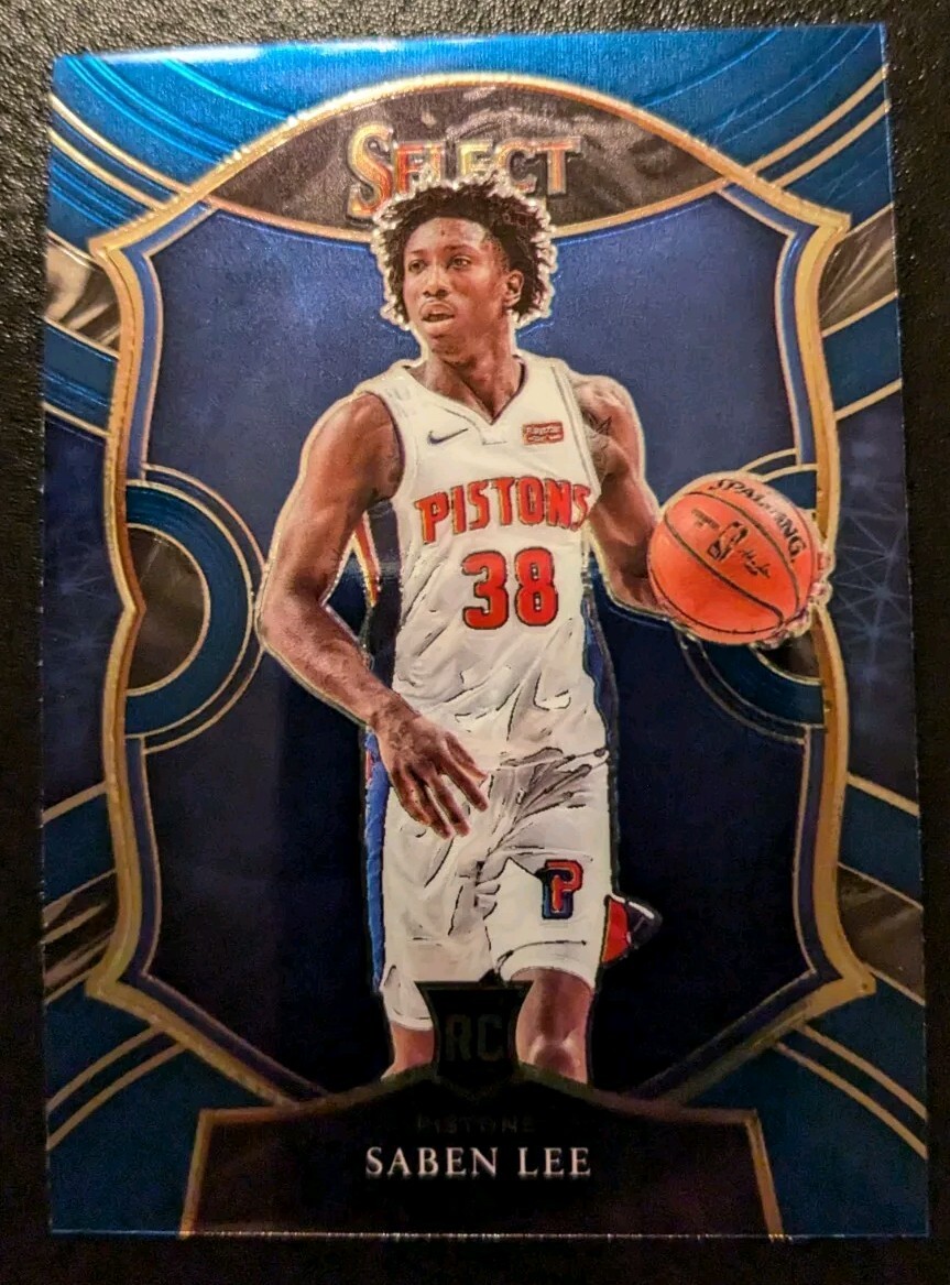 2020-21 Panini Select Basketball Saben Lee Concourse Rookie #97 Detroit Pistons