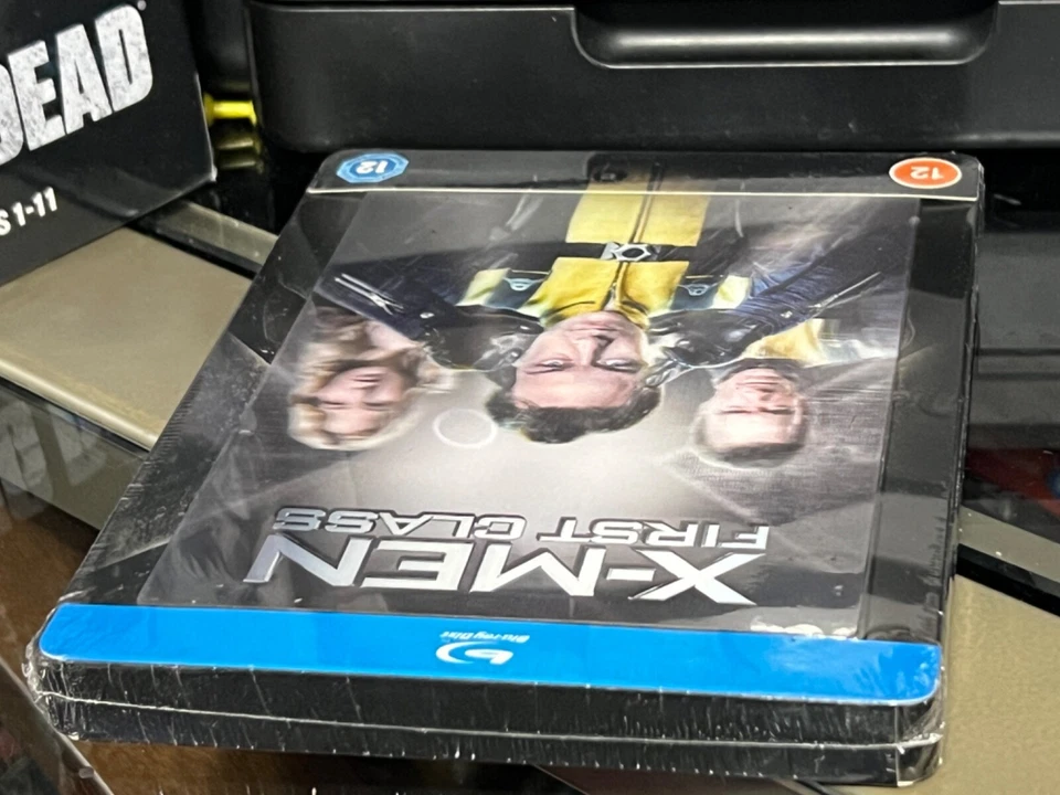 X-MEN FIRST CLASS - Limited Lenticular Steelbook (Blu-Ray) ZONE B! EMBOSSED! NEW - Image 4 of 4
