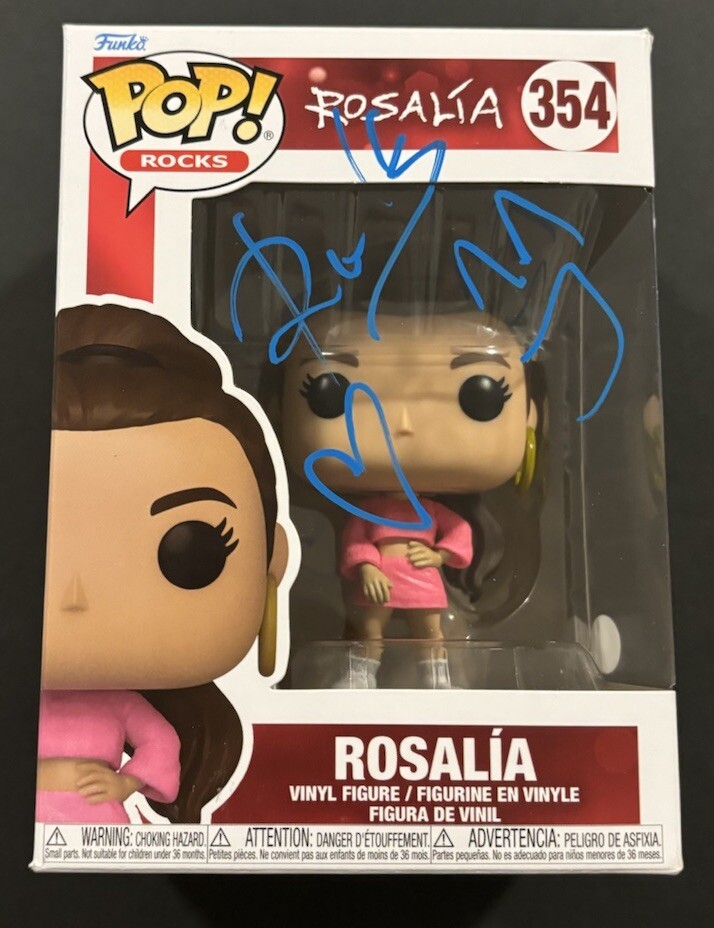 Rosalia Signed Funko POP #354 JSA COA #AV16870 Auto MOTOMAMI | eBay