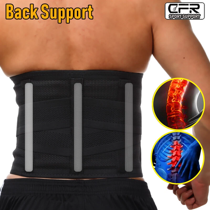 Medical Lower Back Support Belt Strap Lumbar Sport Neoprene Brace Pain  Relief 