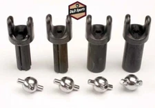 Traxxas 4949x Half shafts, short (heavy duty) (external-splined (2)