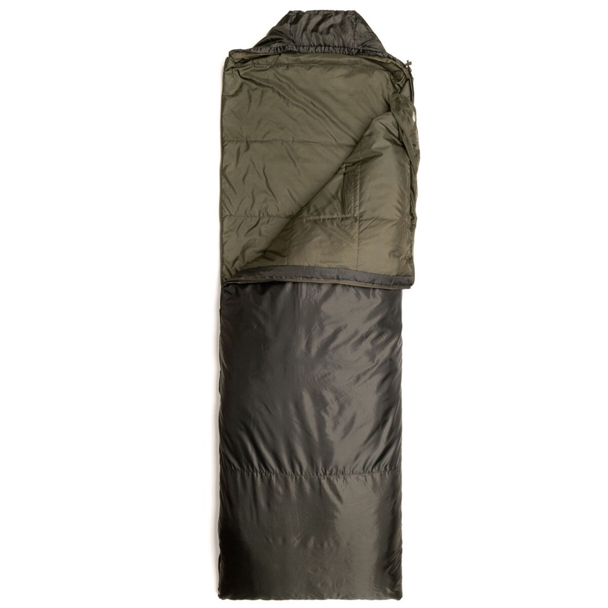 Snugpak lightweight Jungle Bag Sleeping Bag Green Right Side Zip SLB216
